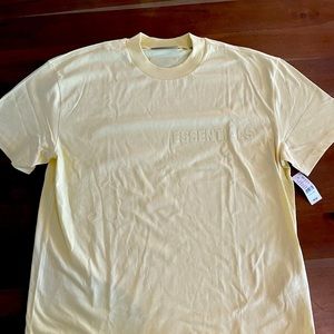 PacSun Fear of God Tshirts in Canary yellow Sz large